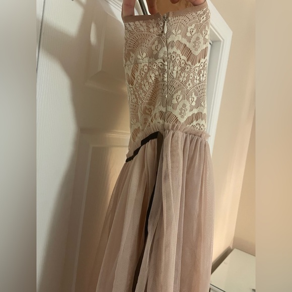 Altar’d State Lace & Tulle Blush Dress - Picture 6 of 12
